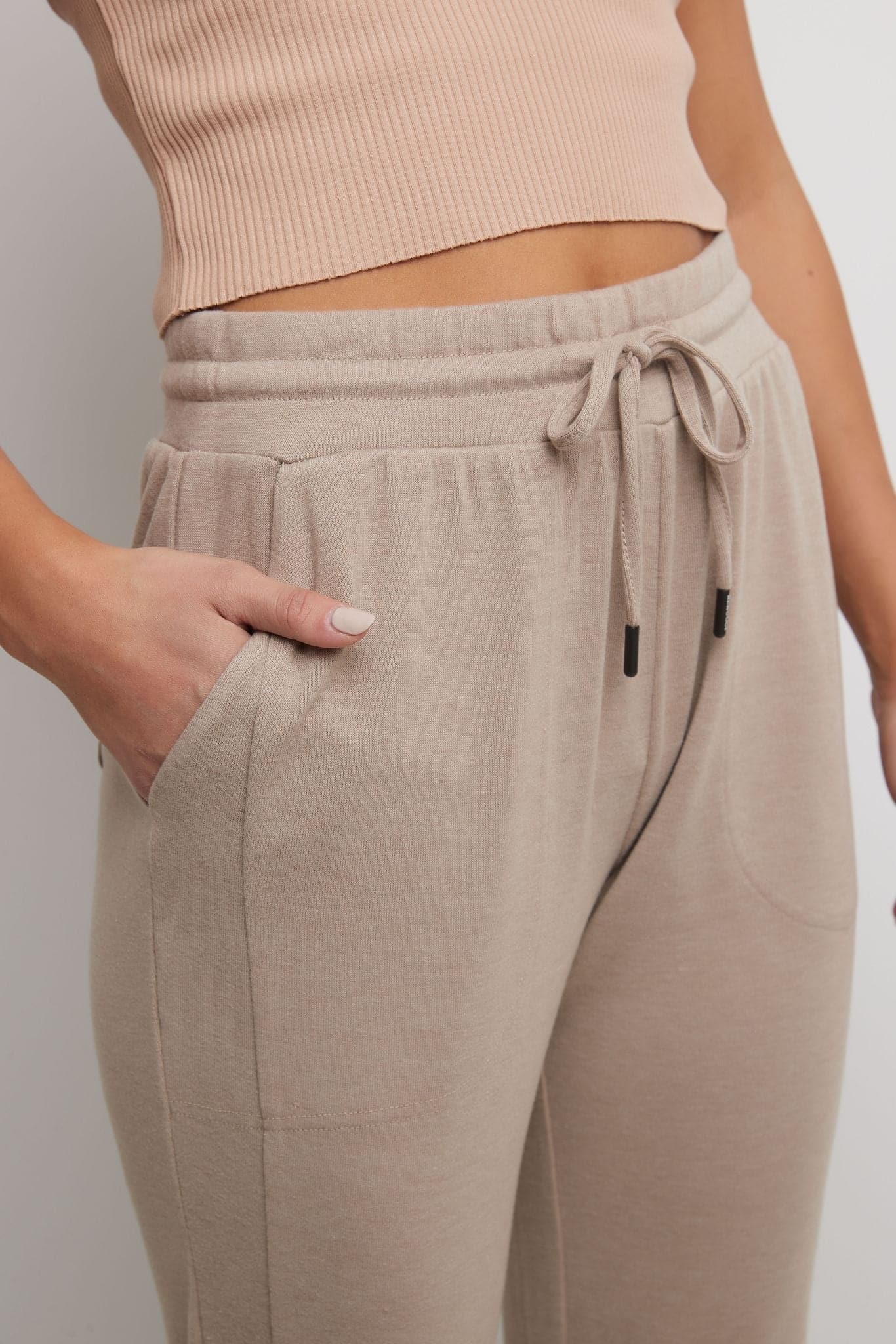 Rekucci Women's Simply Soft Knit Jogger Pants