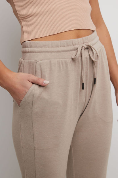 Rekucci Women's Simply Soft Knit Jogger Pants