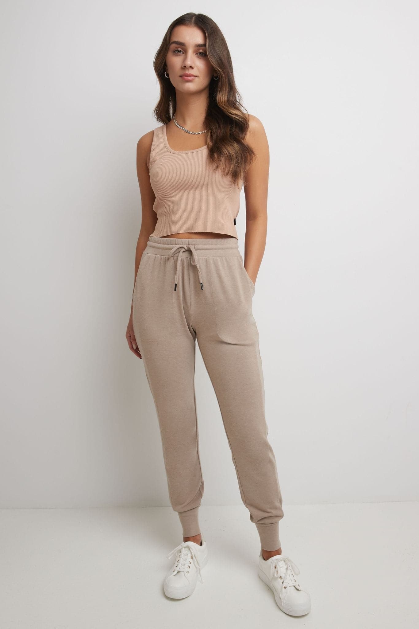 Rekucci Women's Simply Soft Knit Jogger Pants