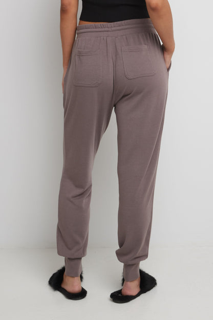 Rekucci Women's Simply Soft Knit Jogger Pants