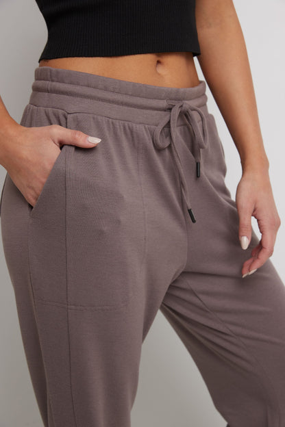 Rekucci Women's Simply Soft Knit Jogger Pants