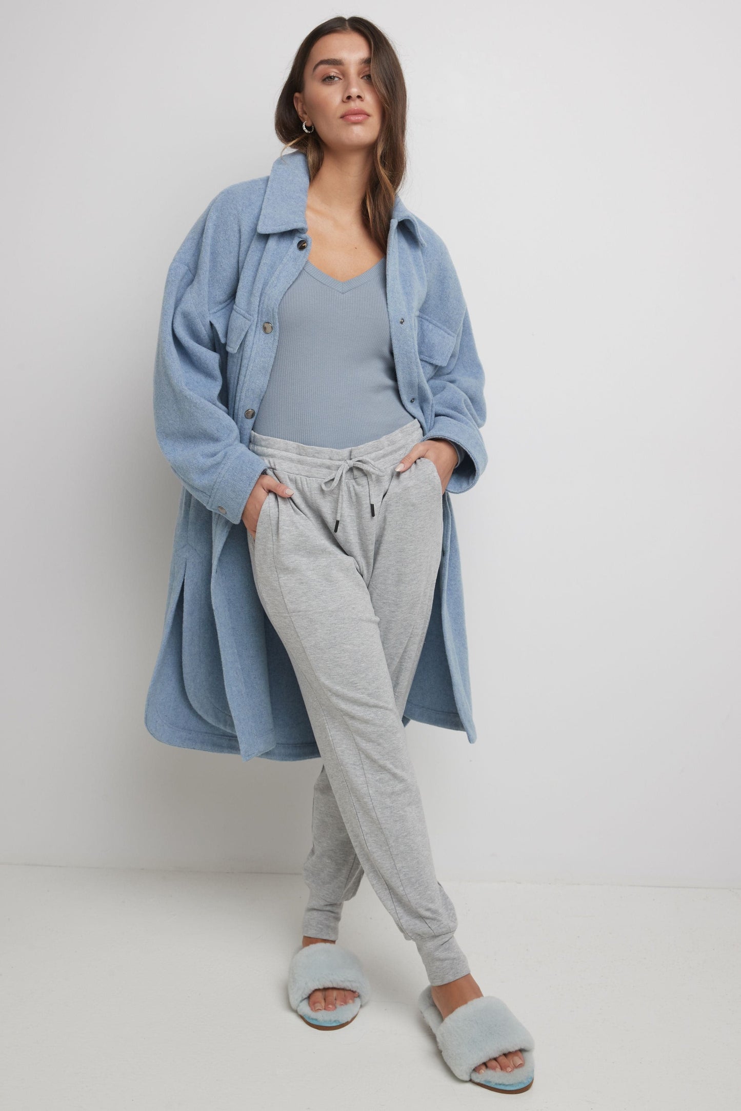 Rekucci Women's Simply Soft Knit Jogger Pants