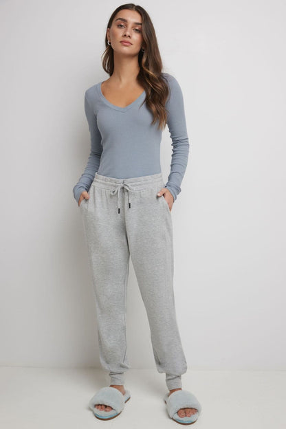 Rekucci Women's Simply Soft Knit Jogger Pants