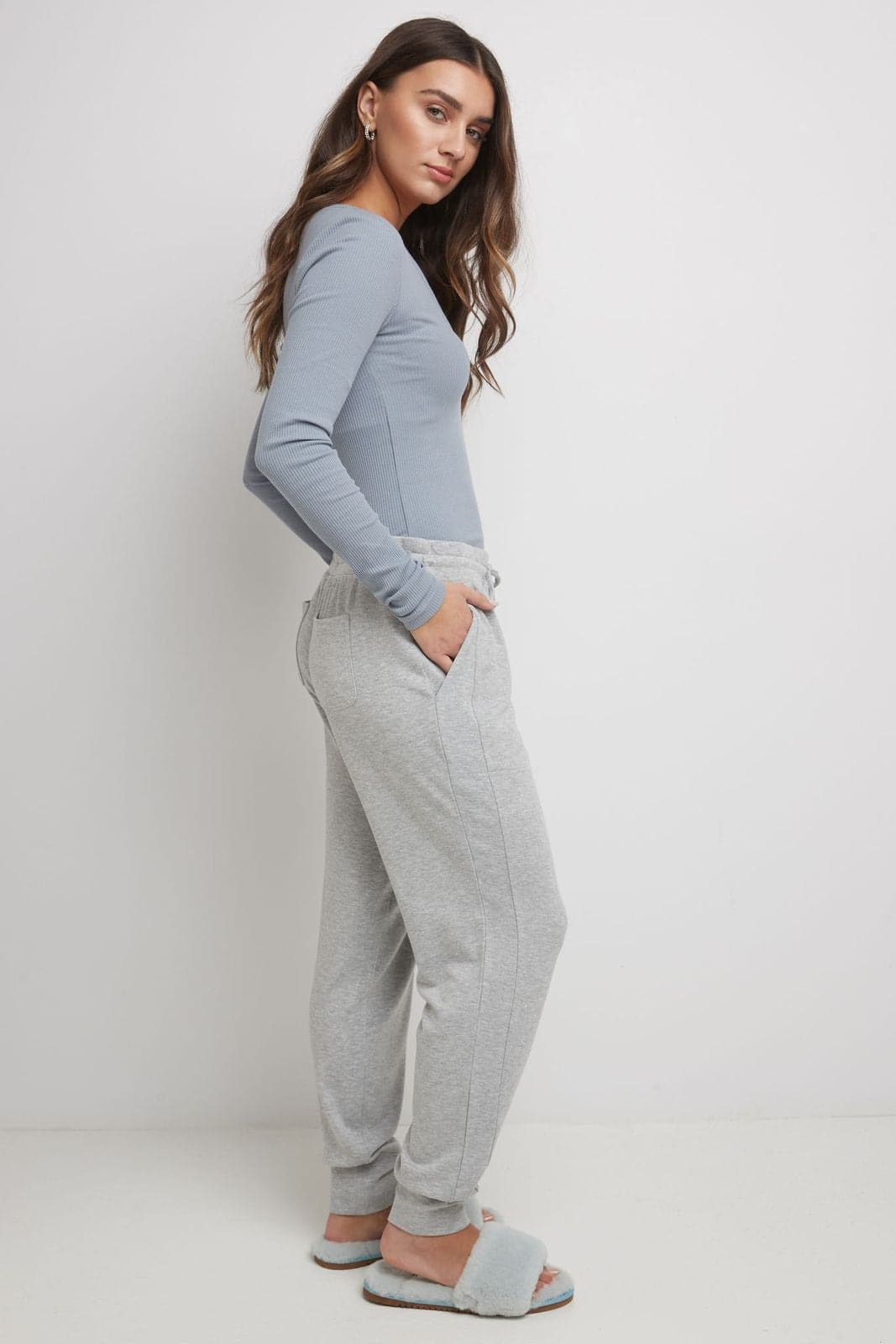 Rekucci Women's Simply Soft Knit Jogger Pants