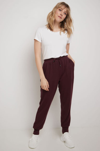 Rekucci Women's Simply Soft Knit Jogger Pants