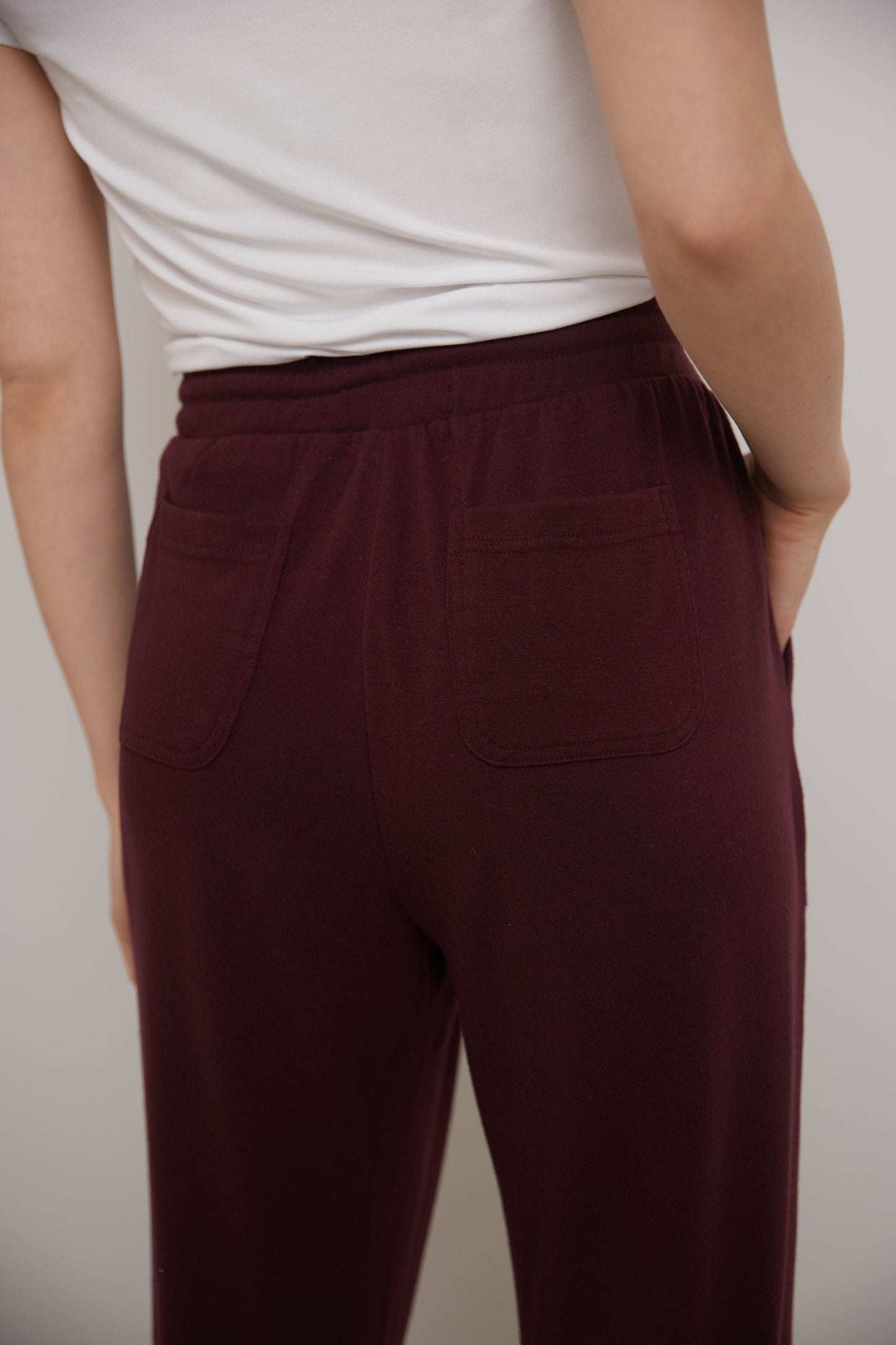 Rekucci Women's Simply Soft Knit Jogger Pants