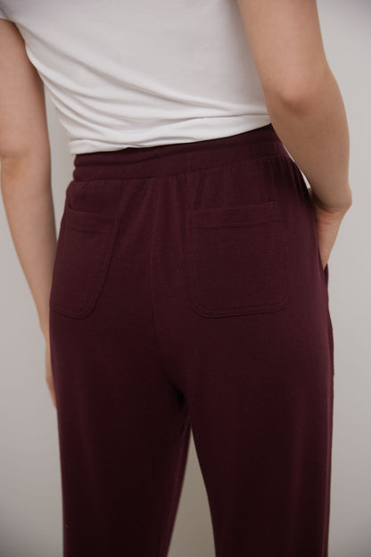 Rekucci Women's Simply Soft Knit Jogger Pants