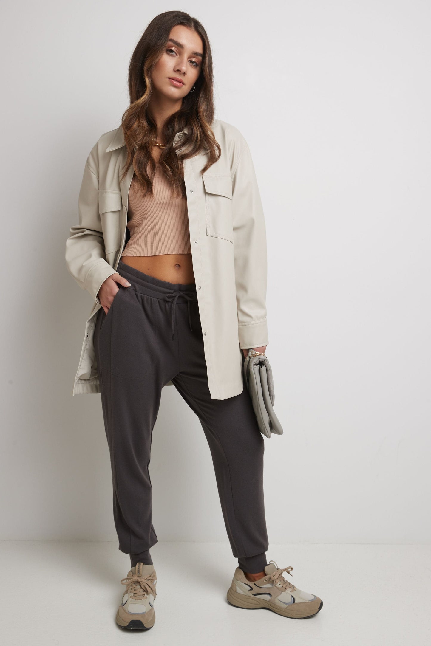 Rekucci Women's Simply Soft Knit Jogger Pants