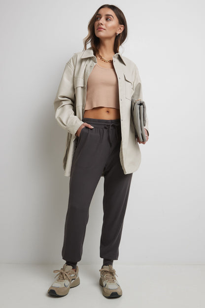 Rekucci Women's Simply Soft Knit Jogger Pants