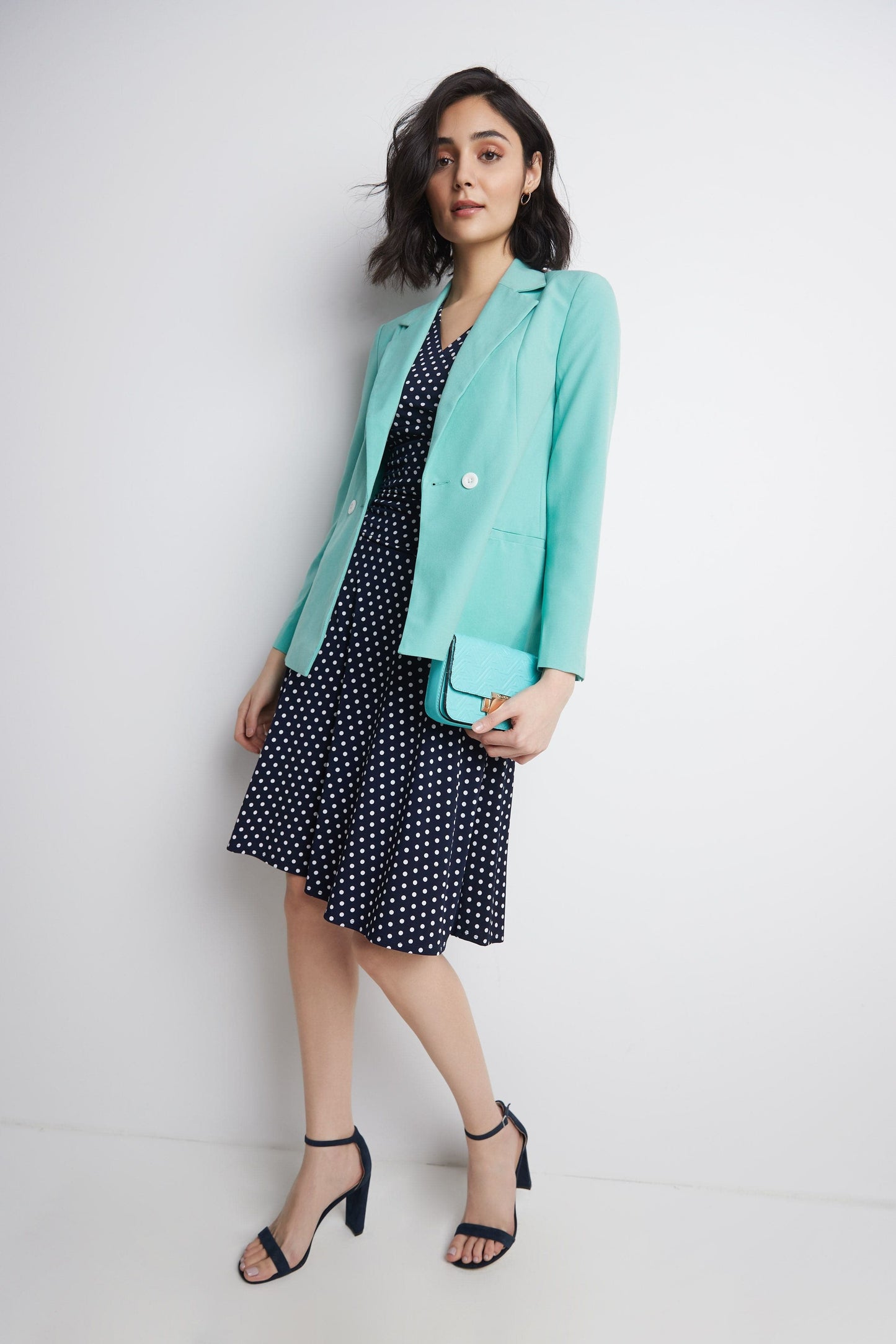 Form-Fitting Sleeveless Dress with Tummy Control